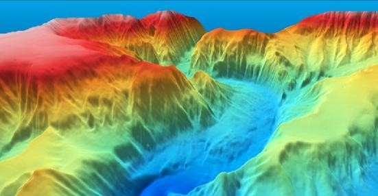 Công nghệ đo sâu thành lập bản đồ địa hình đáy biển