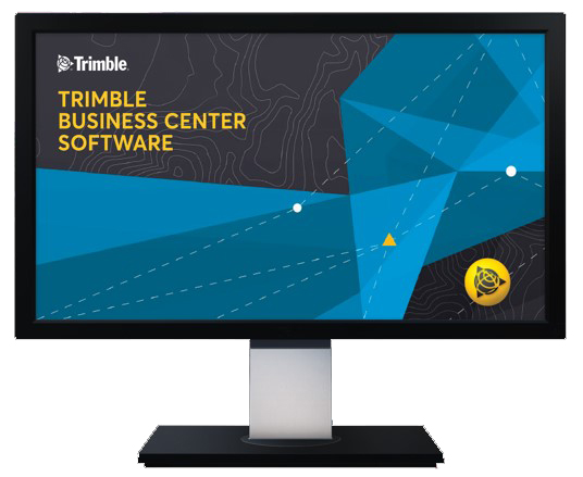 Trimble Business Center chay trac doc, trac ngang