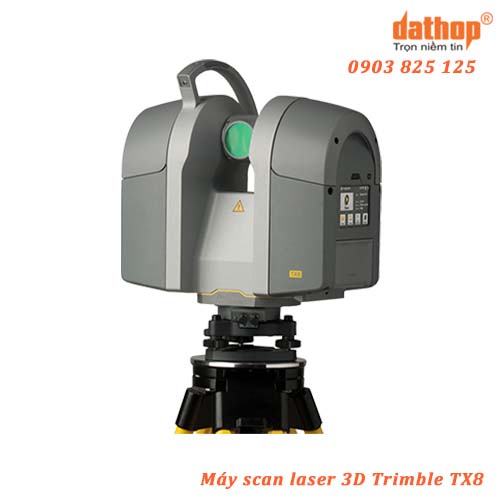 Scan Laser 3D Trimble TX8 thiết lập các tiêu chuẩn mới