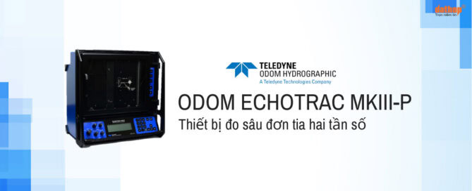 Thiết bị đo sâu đơn tia hai tần số Odom ECHOTRAC MKIII-P