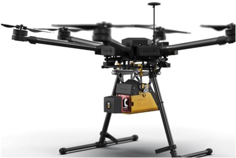 Hệ thống Lidar UAV VX15 của Yellowscan