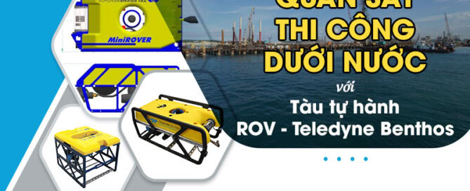 Quan sát thi công dưới nước