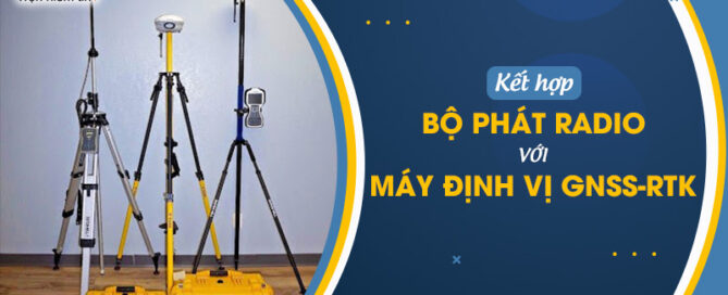 kết hợp bộ phát radio với máy định vị