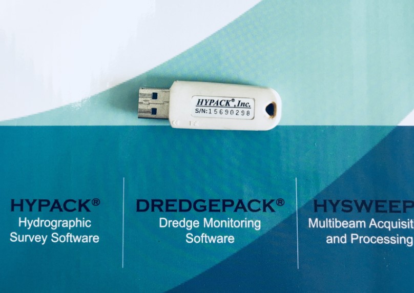 Hình 1. Khóa cứng Hypack bằng USB.