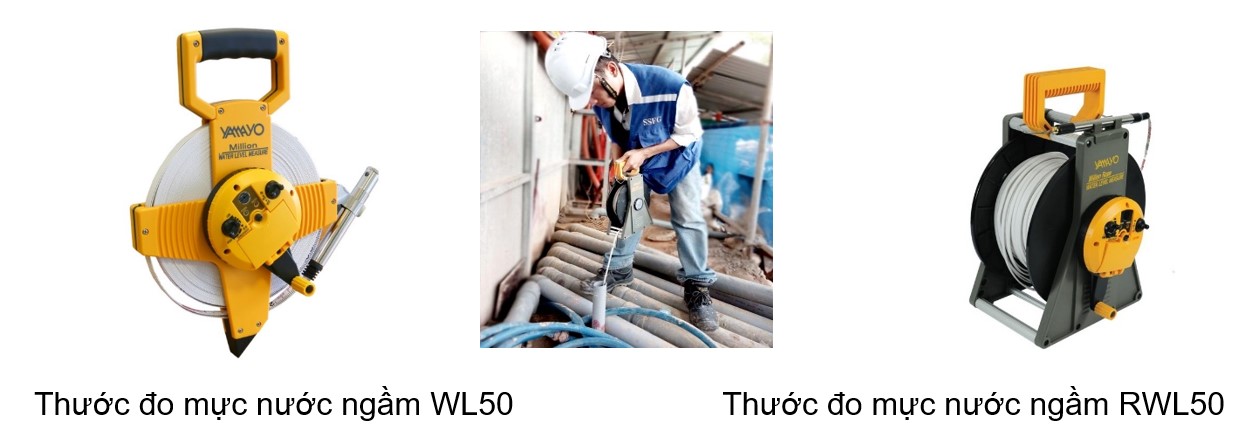 Thước đo mực nước ngầm WL50 và RWL50