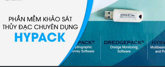 Phần mềm khảo sát thủy đạc chuyên dụng - Hypack