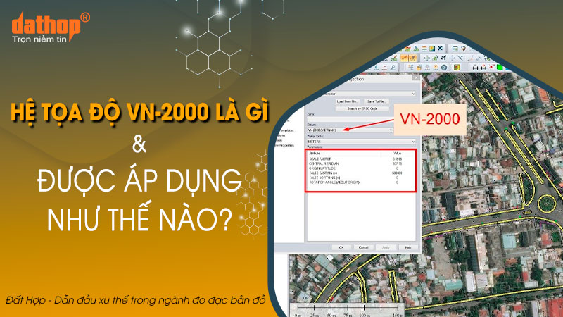 Hệ tọa độ VN-2000: Hệ tọa độ VN-2000 là một công nghệ tiên tiến giúp chúng ta định vị được vị trí hiện tại của mình. Đây là công nghệ đáng tin cậy và được sử dụng rộng rãi trong các lĩnh vực như địa lý, địa chất, địa kỹ thuật, vị trí tàu thuyền và nhiều lĩnh vực khác.