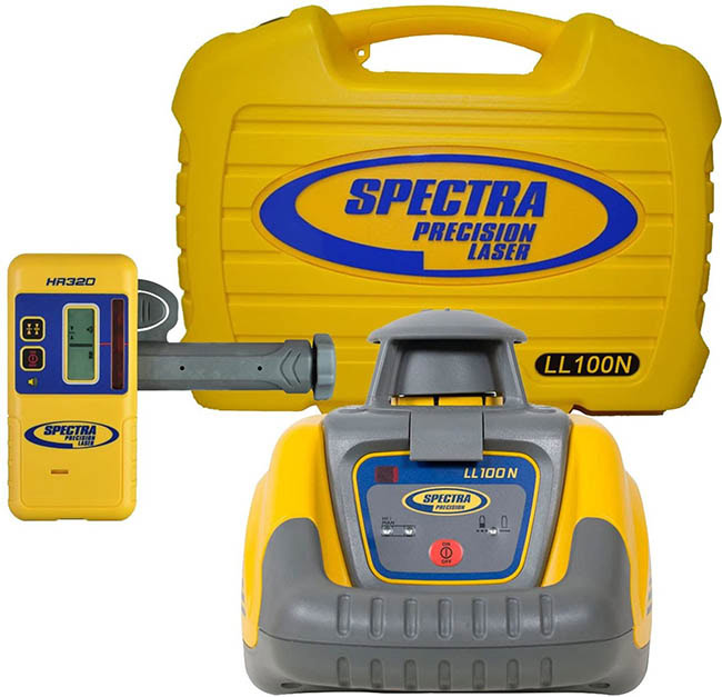 Máy cân bằng laser chính xác cao LL100N thương hiệu Spectra Precision.