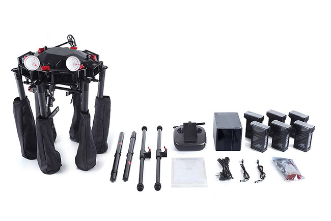 Trọn bộ thiết bị bay không người lái DJI Matrice 600 Pro.