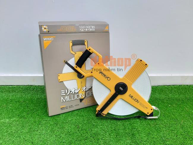 Thước dây đo đất 100 mét sợi thủy tinh Yamayo OTR100.