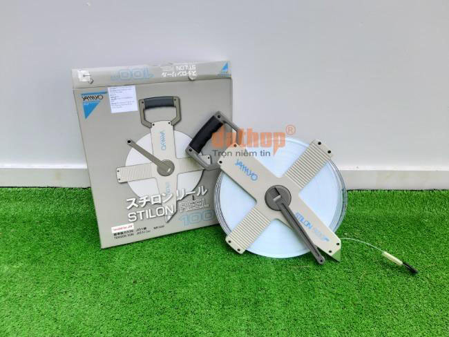 Thước dây đo đất 100 mét thép bọc nhựa Yamayo NR100.