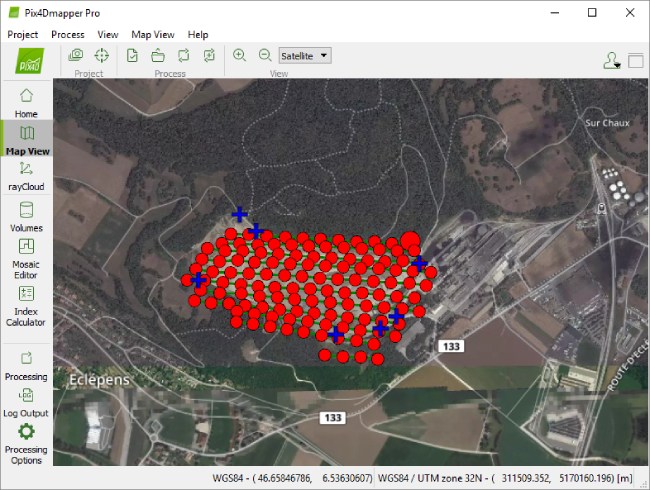 Map View.