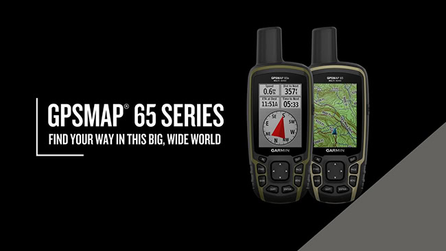 Máy định vị GPS cầm tay Garmin GPSMAP 65/65s.