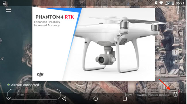 Hướng dẫn update Firmware trên Phantom 4 RTK
