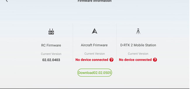 Hướng dẫn update Firmware trên Phantom 4 RTK