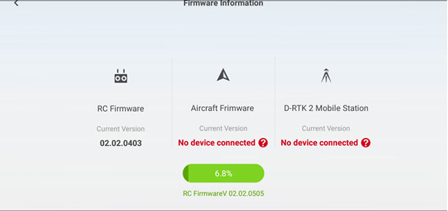 Hướng dẫn update Firmware trên Phantom 4 RTK
