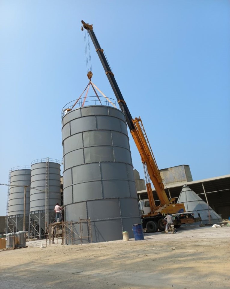 Ứng dụng Scan 3D đánh giá hiện trạng silo tại các nhà máy Xi Măng