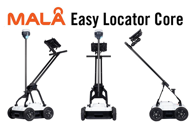 Máy dò công trình ngầm MALA Easy Locator Core 