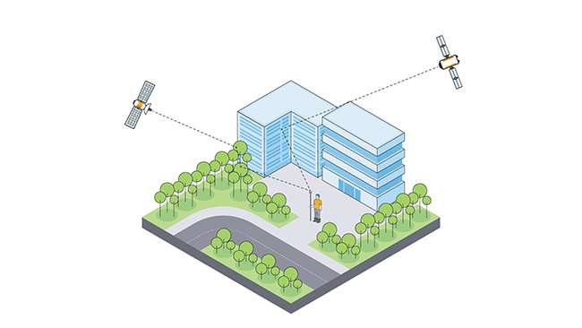 Giải quyết thách thức tín hiệu kém chính xác khi đo GNSS