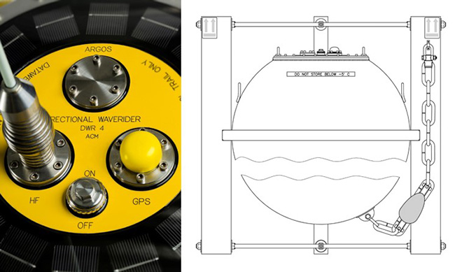 Thiết bị đo sóng và dòng chảy Datawell Waverider Buoy 4