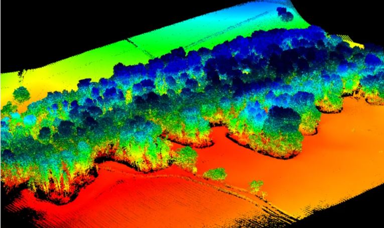 Lập bản đồ lâm nghiệp chính xác cao nhờ LiDAR UAV