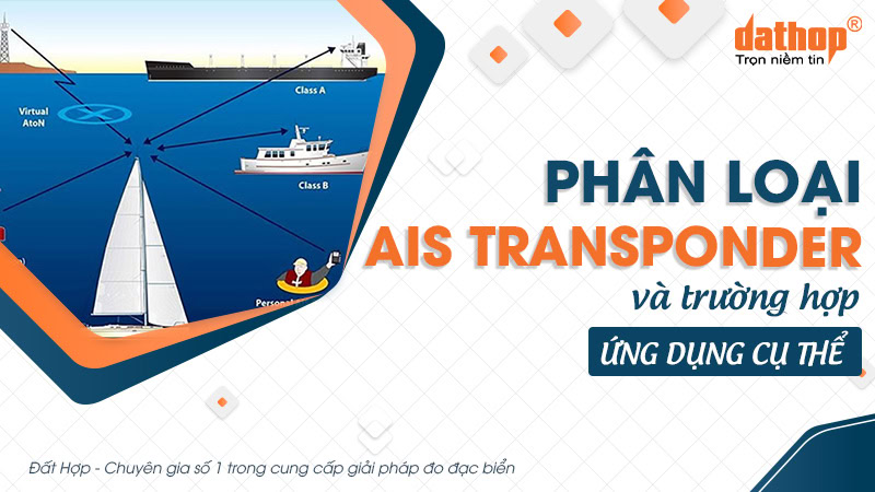Phân loại AIS Transponder và trường hợp ứng dụng cụ thể