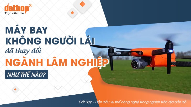 Máy bay không người lái đã thay đổi ngành lâm nghiệp như thế nào?