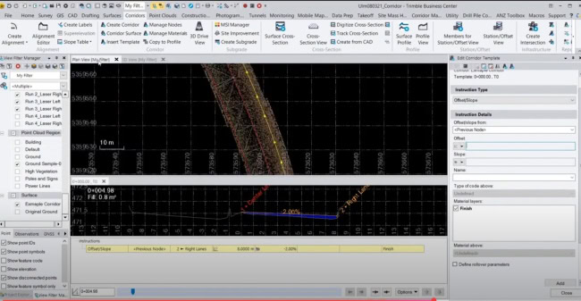 Số hóa bề mặt đường và xây dựng các sản phẩm bình đồ tuyến đường trên TBC. Số hóa bề mặt đường và xây dựng các sản phẩm bình đồ tuyến đường trên TBC.