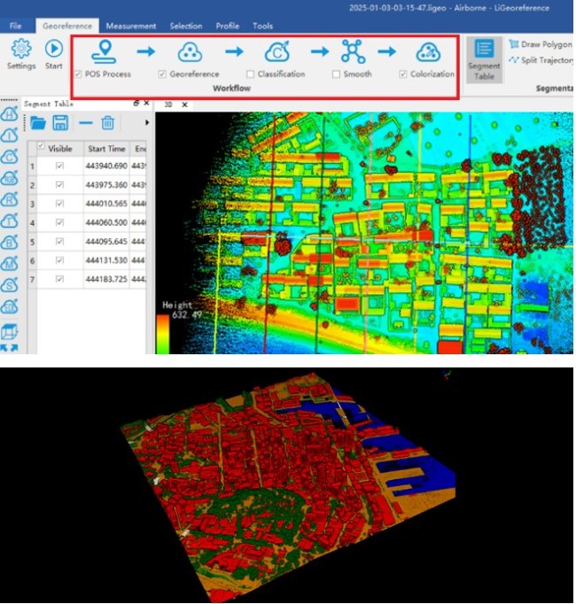 Xử lý dữ liệu thô và biên tập số liệu LiDAR trên phần mềm LiDAR360. Xử lý dữ liệu thô và biên tập số liệu LiDAR trên phần mềm LiDAR360.
