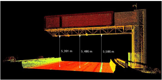 Dễ dàng kiểm tra độ tĩnh không từ dữ liệu quét Mobile Mapping tuyến cao tốc. Dễ dàng kiểm tra độ tĩnh không từ dữ liệu quét Mobile Mapping tuyến cao tốc.